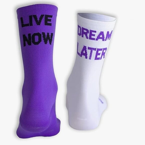 5 Pairs Athletic Socks Women and Men - Sport Bicycle Socks, Adult Size 4-8 - Picture 7 of 9